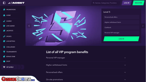 NaoBet Casino Vip programm