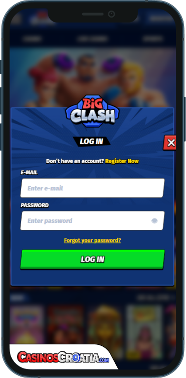 BigClash Kasino Prijava