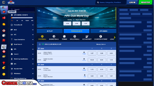 BigClash Kasino Sportsko Klađenje