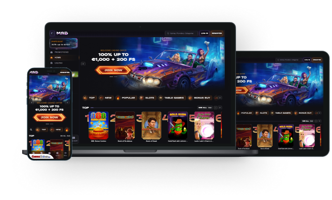 Recenzija MadCasino