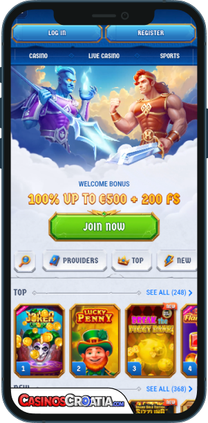 Romibet Casino Mobile app
