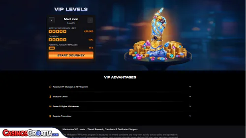 VIP Program MadCasino