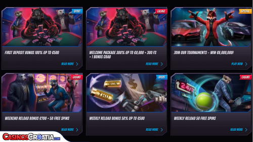WinRolla Casino Bonuses