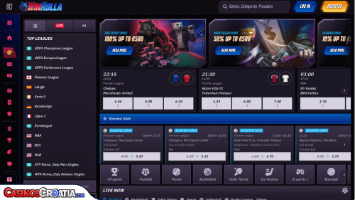 WinRolla Casino Sport betting