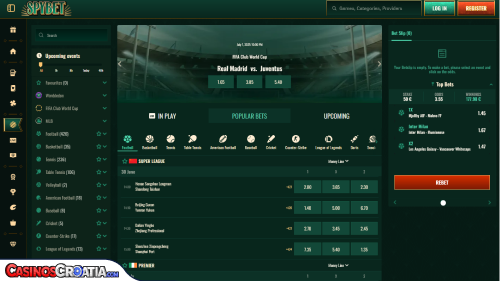 SpyBet Kasino Sportsko Klađenje