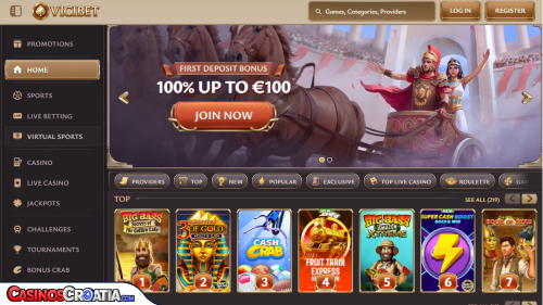 Vicibet casino kratka recenzija