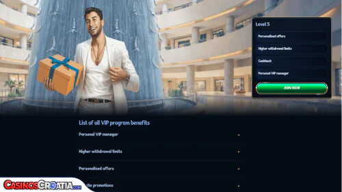 VIP Program Millioner Casina