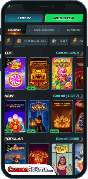 Spinational Kasino – Mobilna Aplikacija