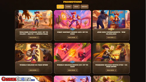 Lizaro Kasino Bonusi