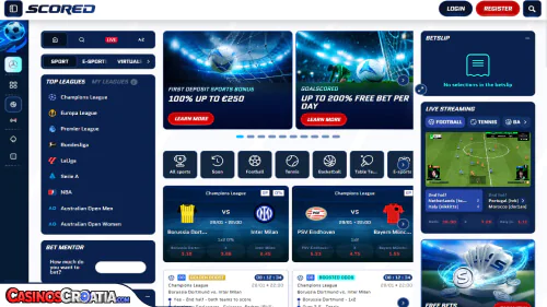 Scored Kasino Sportsko Klađenje