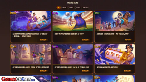 Alawin Kasino Bonusi