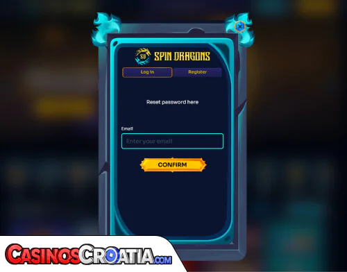 Problemi s prijavom u SpinDragons Kasino