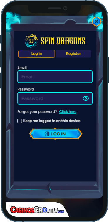 SpinDragons Kasino Prijava