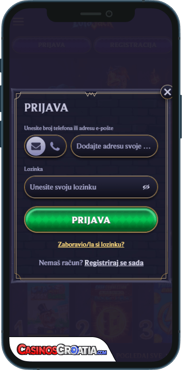 LolaJack Kasino Prijava