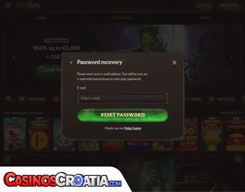 Problemi s prijavom u AlterSpin Kasino