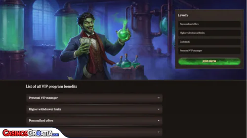 VIP Program AlterSpin Casina