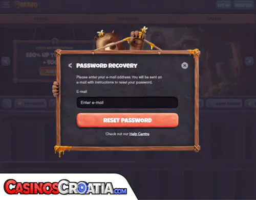 Problemi s prijavom u Bearo Kasino
